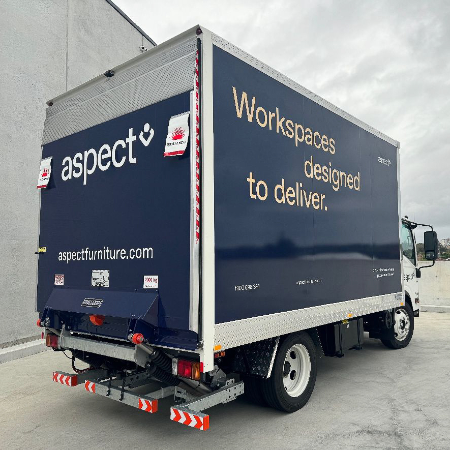 Fleet vehicle with professional wrap - hover